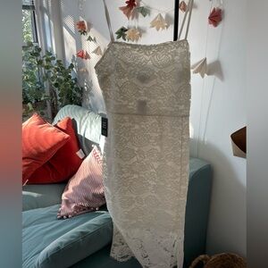 Express midi lace dress